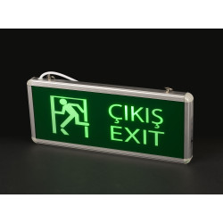 Noas Acil Çıkış 3W Çıkış Çift Yönlü Acil Çıkış Armatürleri Yönlendirme Levhası Noas Acil Çıkış 3W Çıkış Çift Yönlü Acil Çıkış Armatürleri Yönlendirme Levhası