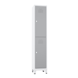 Usta Çelik 2'Li İkili Ekonomik Üst Üste Soyunma Dolabı U-E022 370x350x1980mm