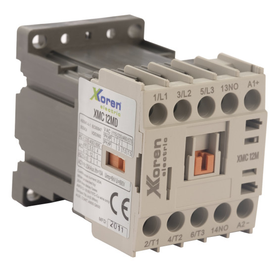 XKoren 16A 3 Kutup DC Tip 24V 7.5kW 1NO M Serisi Mini Güç Kontaktörü XKoren 16A 3 Kutup DC Tip 24V 7.5kW 1NO M Serisi Mini Güç Kontaktörü