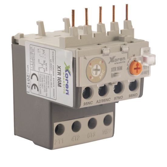 XKoren XMC M6A-16A için 0.25-0.4A Mini Seri Termik Röle XKoren XMC M6A-16A için 0.25-0.4A Mini Seri Termik Röle