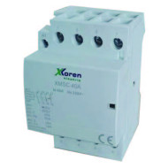 XKoren 25A 4 Kutup 220V AC 2NO 2NC Modüler Kontaktör (Sessiz)