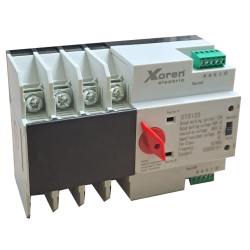 XKOREN 63A F Serisi 4 Kutup Ray Tipi Otomatik Transfer Şalteri XKOREN 63A F Serisi 4 Kutup Ray Tipi Otomatik Transfer Şalteri