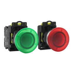 XKOREN 1 NO Kontaklı Anlık Mantar Buton Beyaz XKOREN 1 NO Kontaklı Anlık Mantar Buton Beyaz