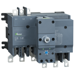 XKoren 65A Otomatik/Manuel 3 Kutup AC Tip 220V 45kW 110 Kasa Yıldız-Üçgen Yol Verici