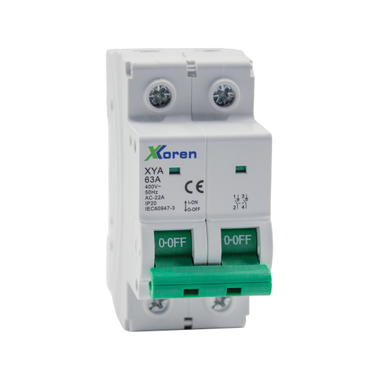 XKOREN 100A 2 Kutuplu Yük Ayırıcı Anahtar (Isolator) XKOREN 100A 2 Kutuplu Yük Ayırıcı Anahtar (Isolator)