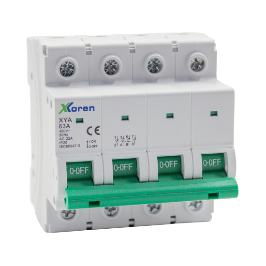 XKOREN 80A 4 Kutuplu Yük Ayırıcı Anahtar (Isolator) XKOREN 80A 4 Kutuplu Yük Ayırıcı Anahtar (Isolator)
